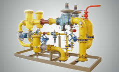 JG Series pressure regulating stations for boiler