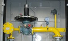 Gas regulator for mesolow boiler/ Gas valve block